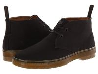 Discounted Dr. Martens Chukka Boots for Men - Mayport 2-Eye Desert Boot - Black Overdyed Twill Canvas Online